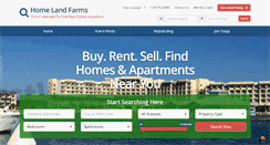 Desktop Screenshot of homelandfarms.com